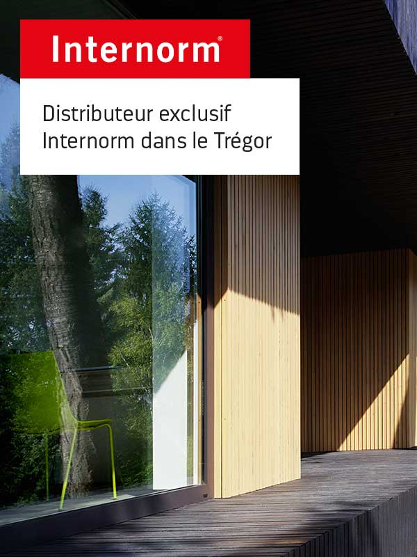 Ekkô lachiver est distributeur eclusif d'internorm dans le trégor