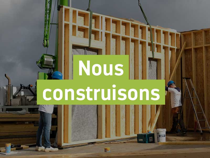 Construction ossature bois, Charpente & solivage